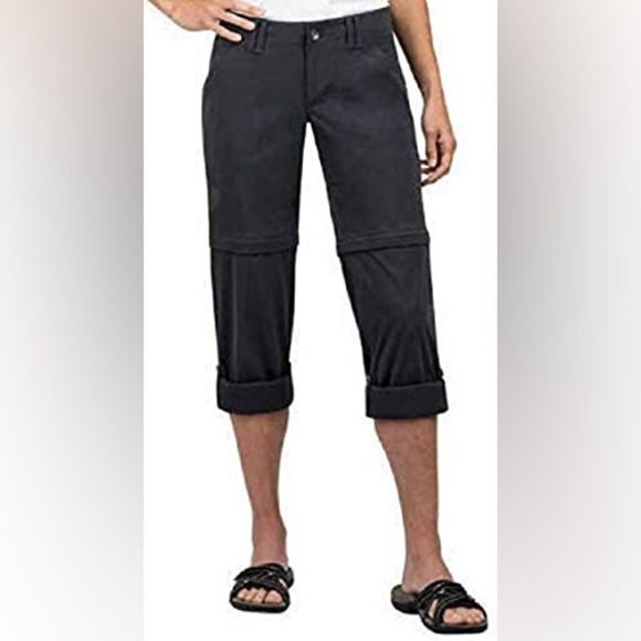 Marmot Women's Mazot Convertible Pant size 12 colour is dark steel - Picture 2 of 12